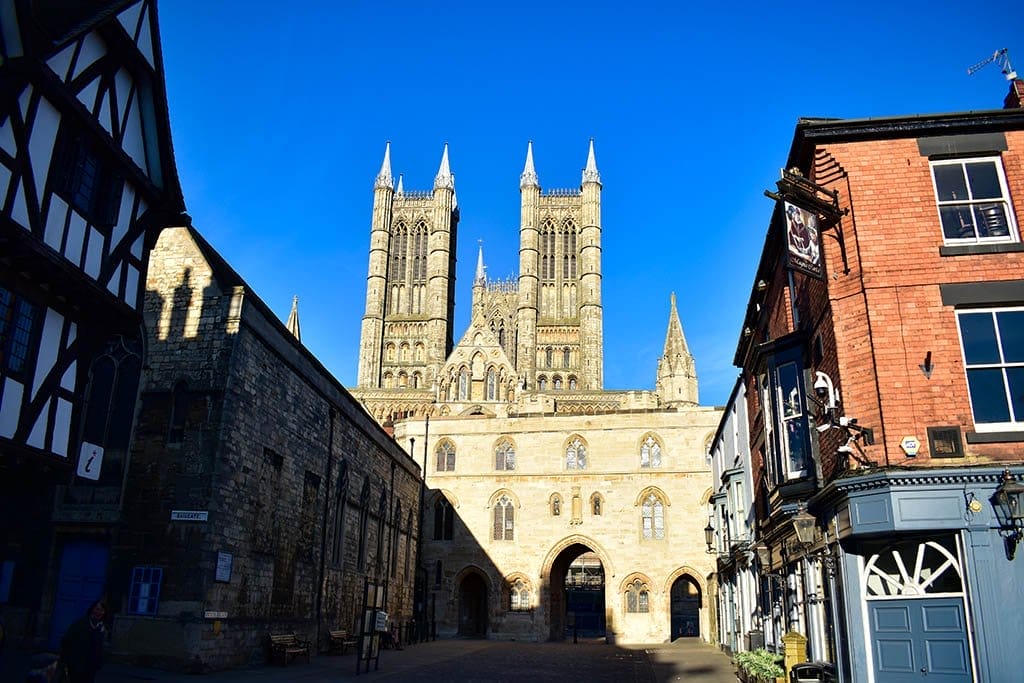 Lincoln Cathedral Lincoln Cathedral from Castle Square