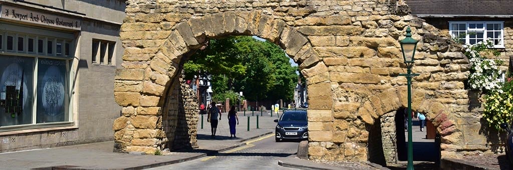 Facts about Lincoln: Newport Arch is the only Roman archway still used for traffic in the UK