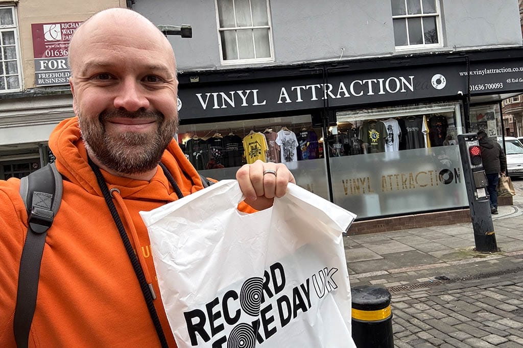 Vinyl Attraction record store in Newark