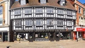 Tea rooms in Lincoln: Stokes High Bridge Cafe panorama
