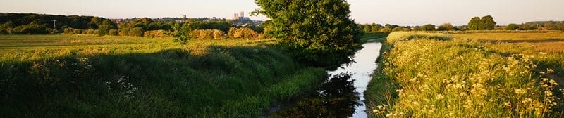 Catchwater Drain panorama