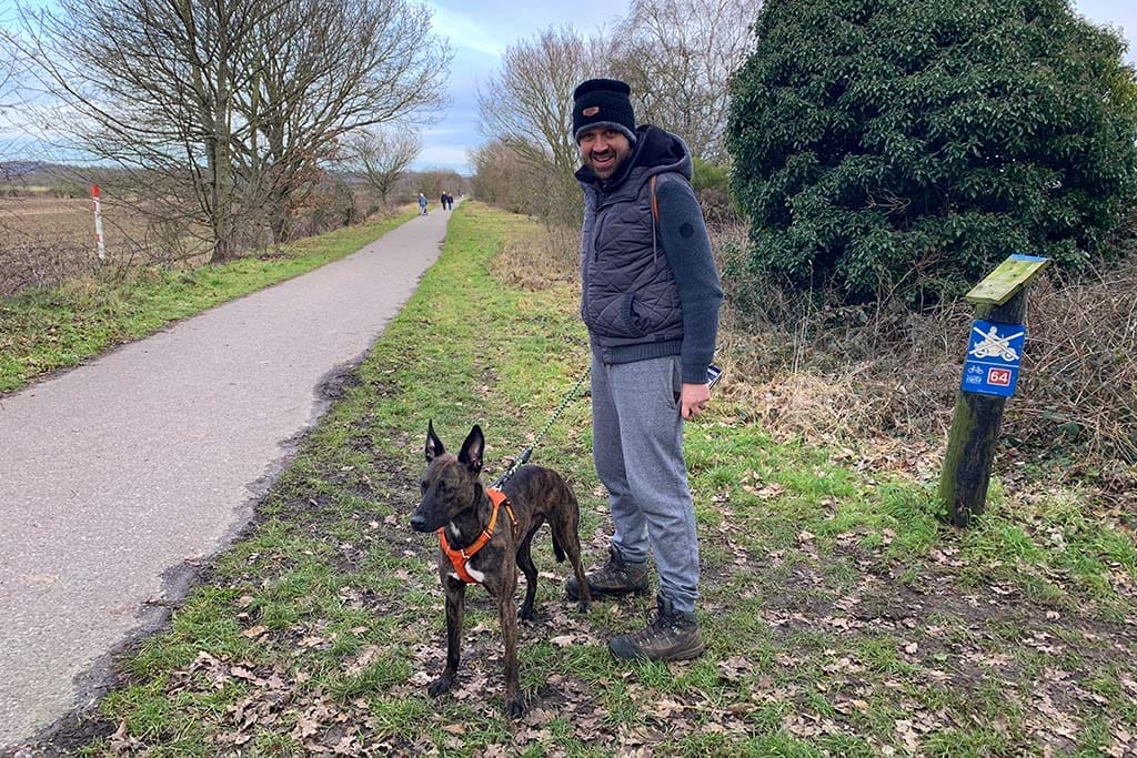 N64 Cycle Path Dog Walk N64 cycle path Lincoln
