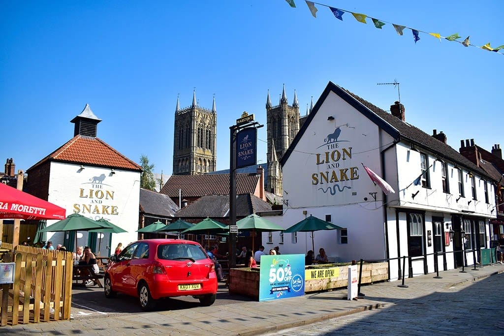 The Lion and Snake pub Lincoln
