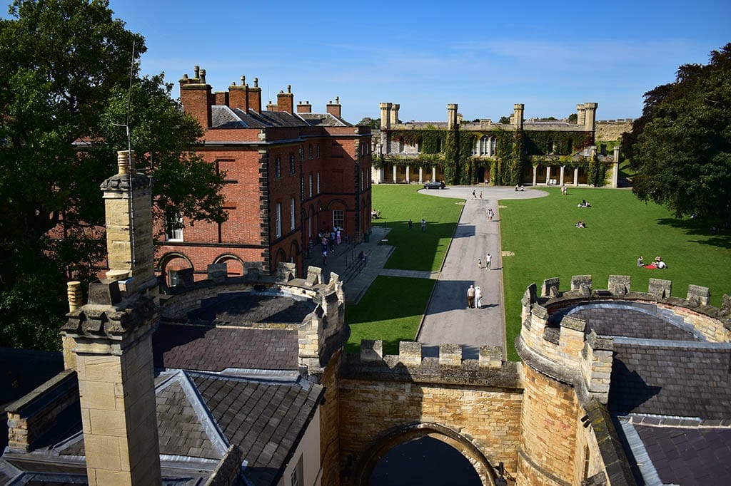 Lincoln Castle grounds
