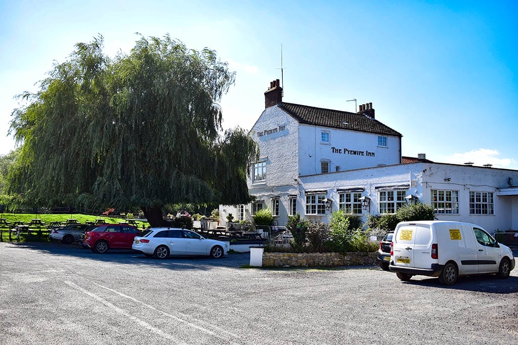 Pyewipe Inn car park