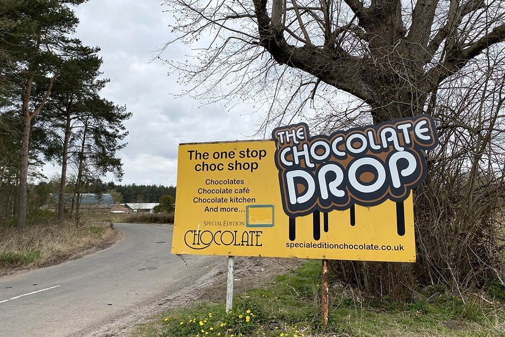 Chocolate Drop near Market Rasen