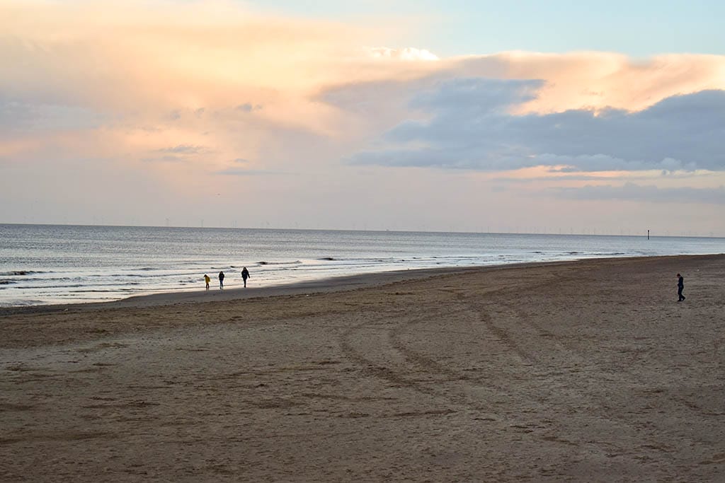 Mablethorpe Beach Mablethorpe beach sunset