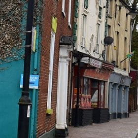 Market Rasen Queen Street panorama
