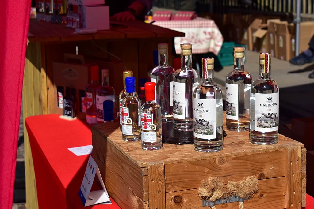 Lincoln Distillery Stall Lincoln Distillery gin farmers market