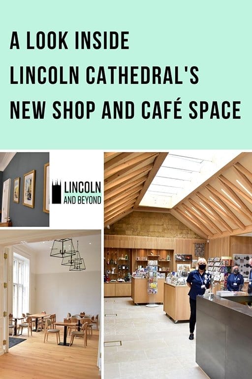 We take a sneak peek at the new-look Lincoln Cathedral shop and café, opening in June 2021 after an extensive renovation. #lincoln #lincolncathedral