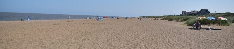 Anderby Creek Beach wide