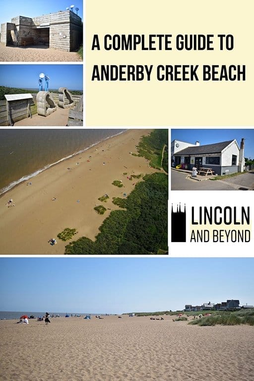 A complete guide to Anderby Creek Beach in Lincolnshire, including, parking, dog-friendly information, activities, campsites and more. #anderbycreek #lincolnshire #eastlindsey #lincolnshirebeaches #ukbeaches