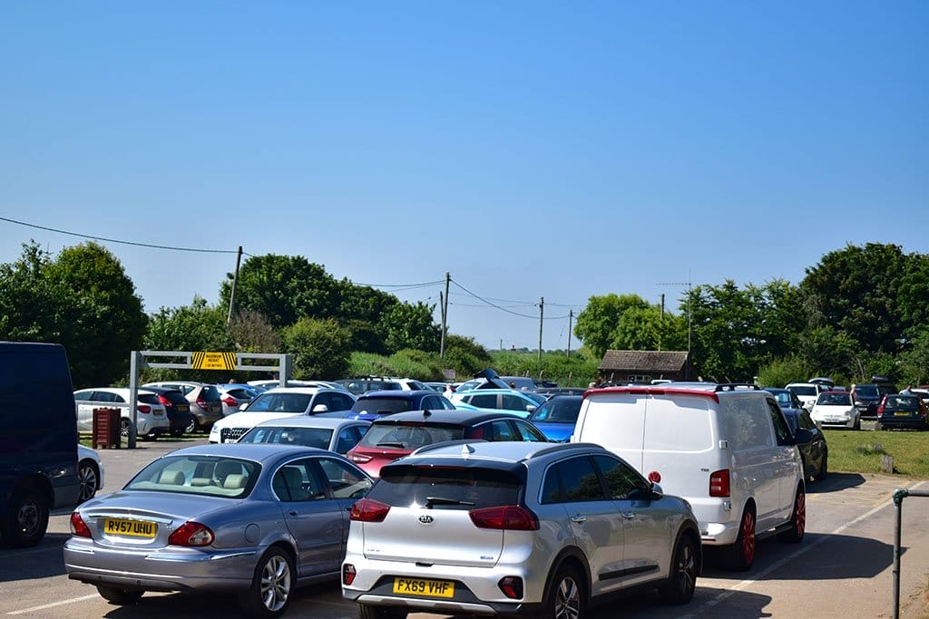Anderby Creek Car Park Anderby Creek beach car park
