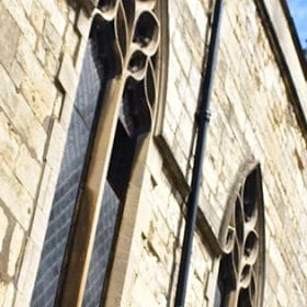 Lincoln Imp Cathedral behind