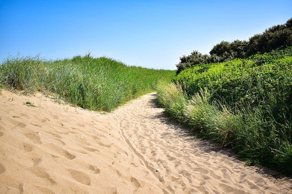 Lincolnshire Coastal Path Anderby Creek Lincolnshire Coastal Path