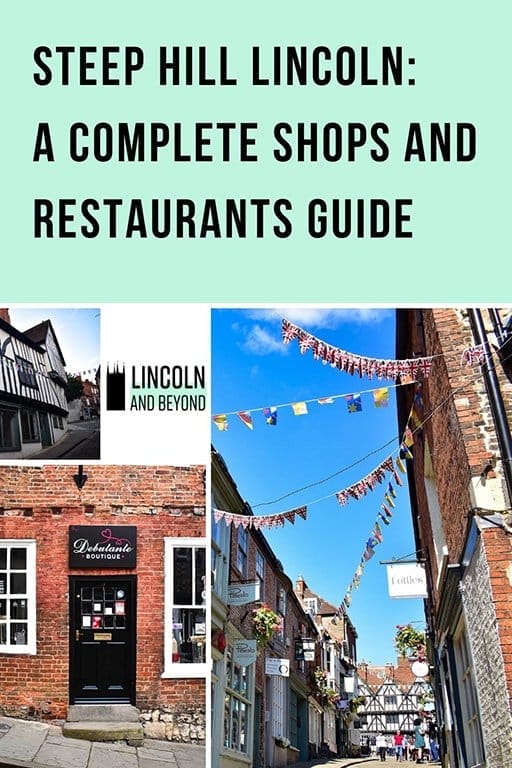Steep Hill Lincoln Our guide to Steep Hill Lincoln covers everything you need to know about the shops, restaurants, cafés, history and more. #steephilllincoln #lincolnshops #lincoln #lincolnuk