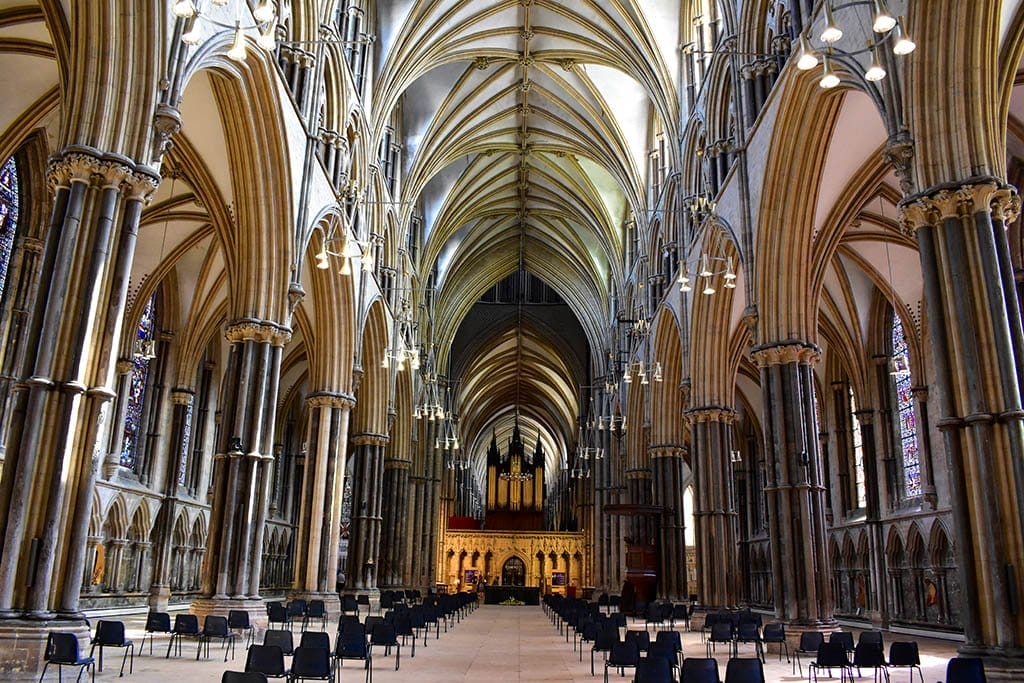 Lincoln Cathedral Interior Lincoln Cathedral Christmas services