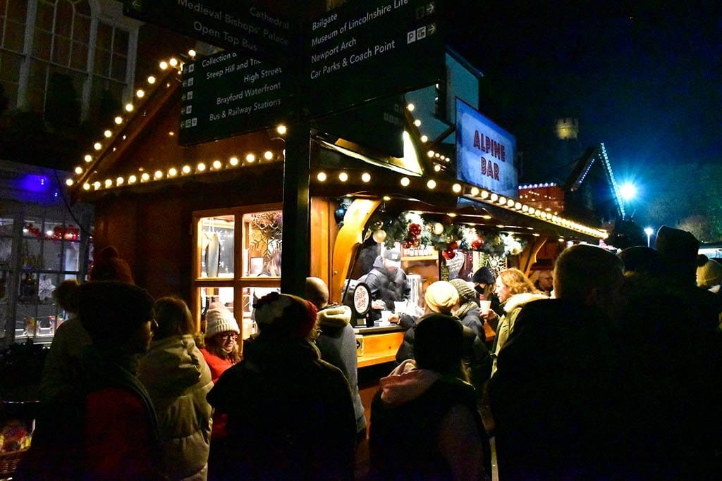 Lincoln Christmas Market Alpine Bar