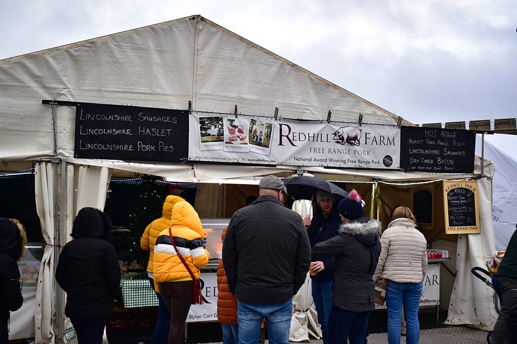 Redhill Farm Stall Lincoln Christmas Market Redhill Farm