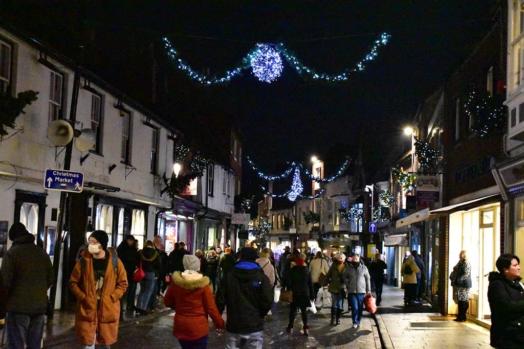 Christmas lights Bailgate
