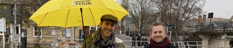 Lincoln free walking tour hosts