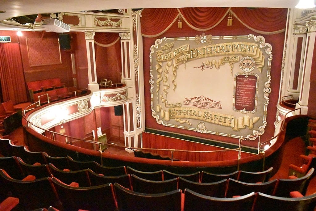 New Theatre Royal Lincoln Safety Curtain New Theatre Royal Lincoln safety curtain gods view