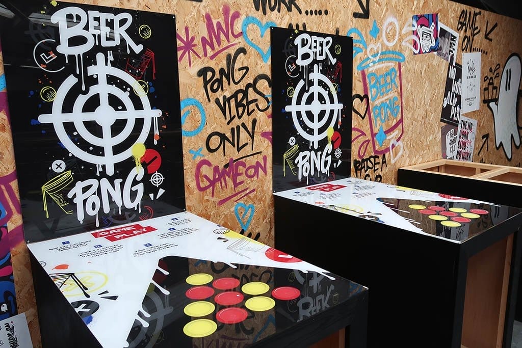 Beer Pong No Work Club beer pong