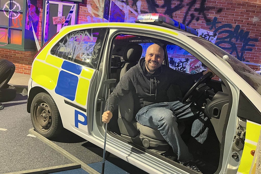 No Work Club police car No Work Club Lincoln police car