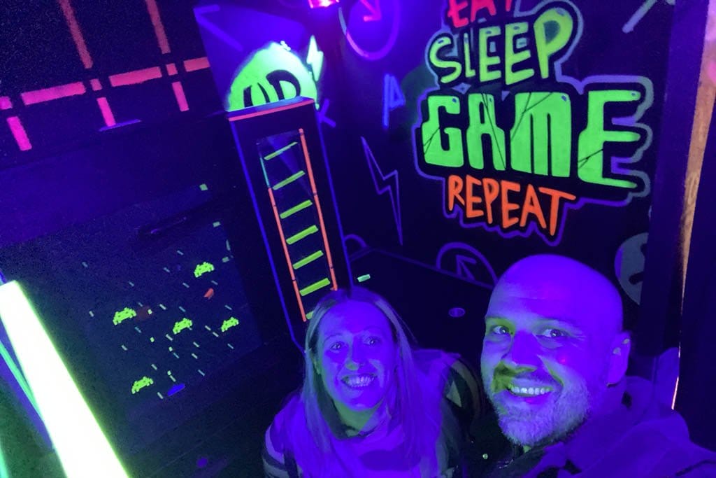 Crazy Golf Space Raiders Space raiders hole