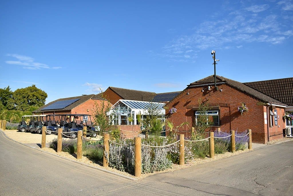 Appletree Holiday Park Reception Appletree Holiday Park reception building