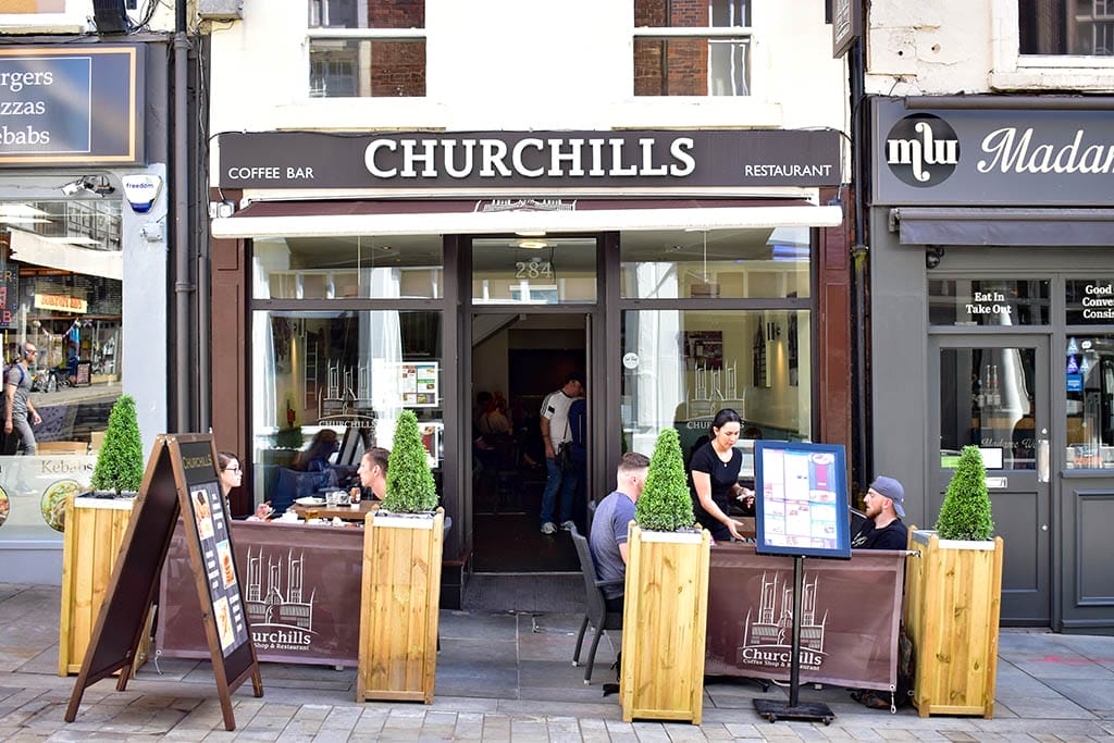Churchills Lincoln Breakfasts in Lincoln: Churchills