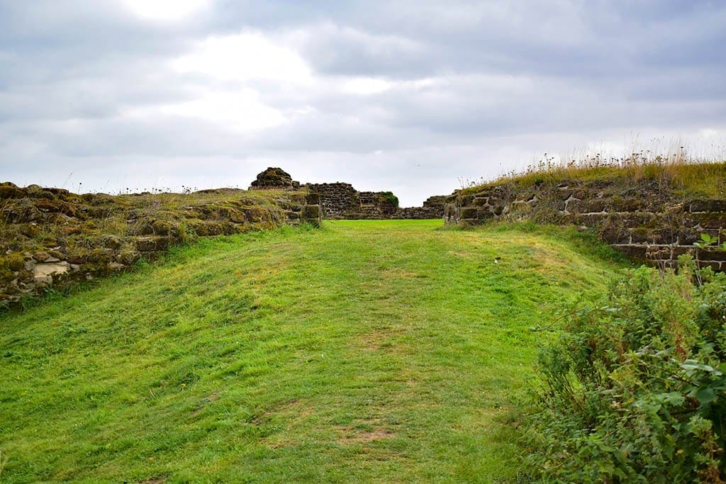 Bolingbroke Castle gatehouse