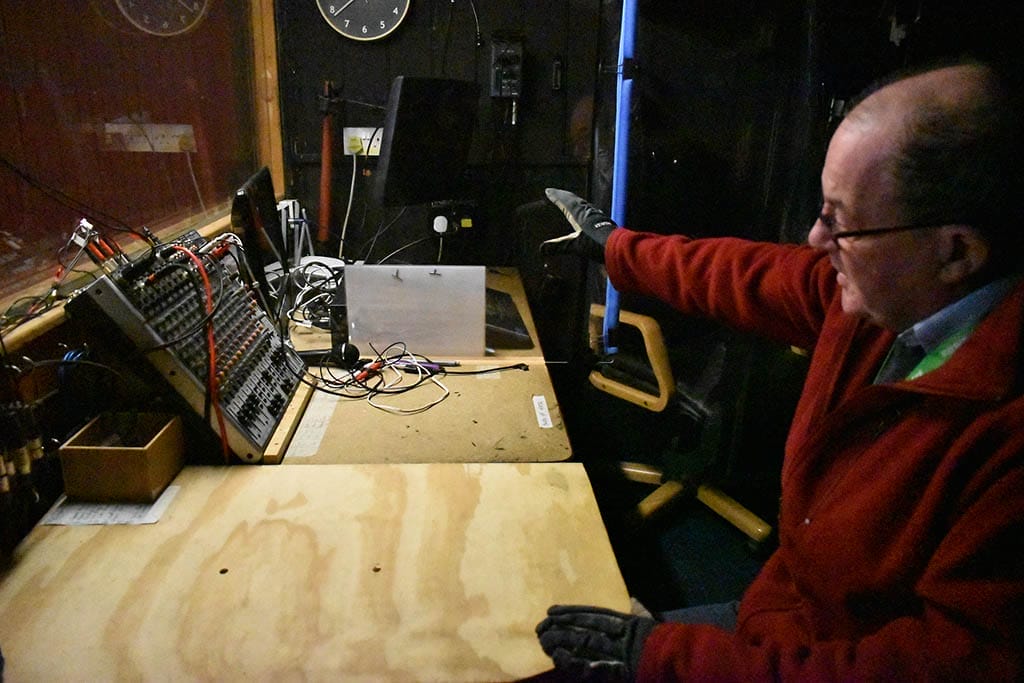 Theatre Control Room Communications equipment