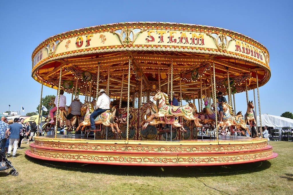 Carousel Lincolnshire Show carousel
