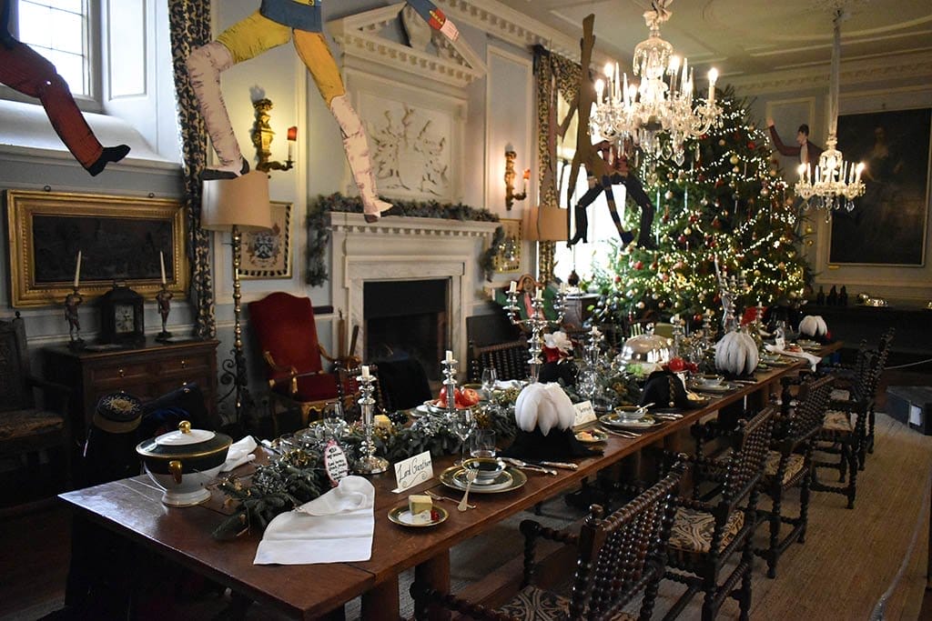 Doddington Hall Christmas Dining Doddington Hall Christmas dining table