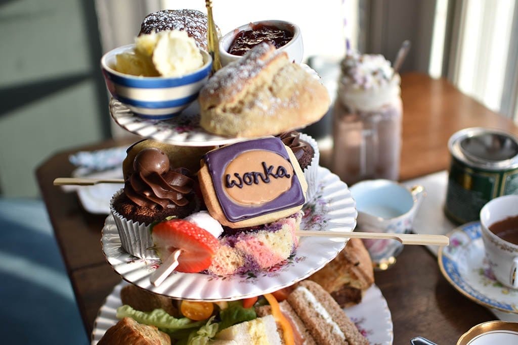 The Vintage Tearoooms Wonka afternoon tea