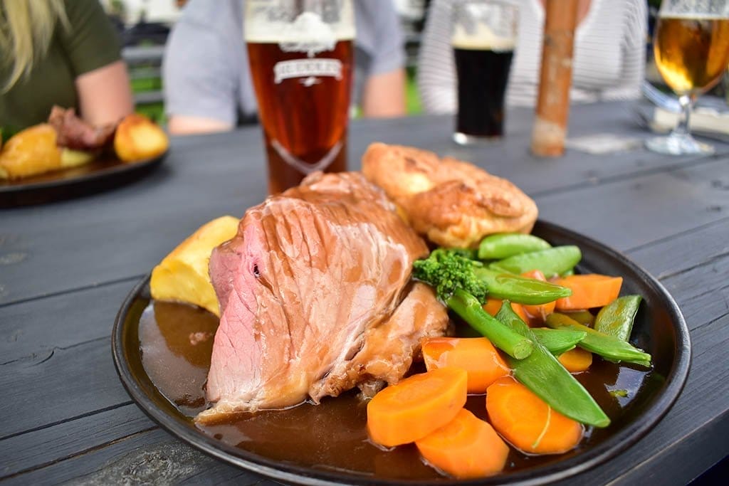 Pyewipe Inn roast beef