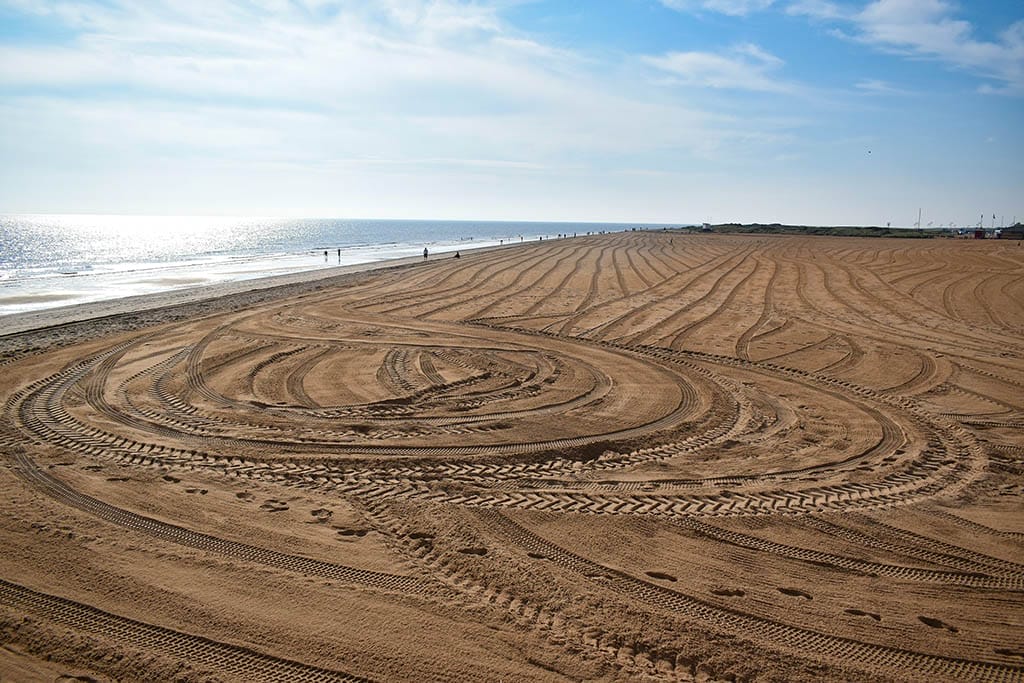 Skegness Beach Skegness Beach morning