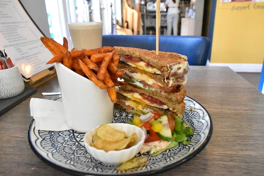King of Clubs Sandwich King of Clubs sandwich at Kings Walk Cafe