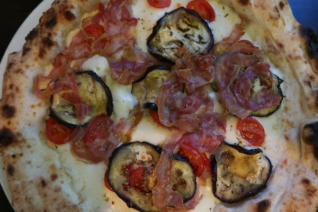 Caffè Portico Parmigiana Speciale Best pizza in Lincoln: Parmigiana Speciale at Caffè Portico