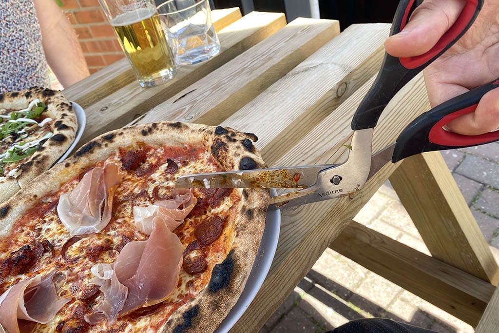 Dough LoCo Pizza Cutting Scissors Pizza-cutting scissors at Dough LoCo