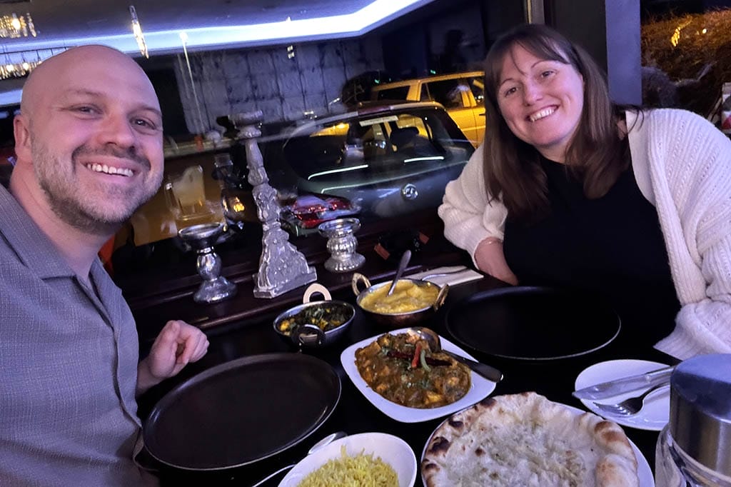 MaCh Indian Restaurant Alex Lisa MaCh Indian Restaurant Lincoln Alex and Lisa