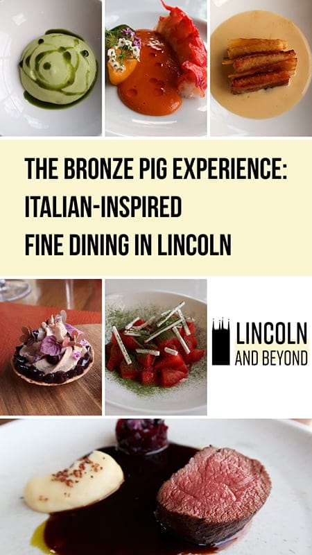 Inside the kitchen of The Bronze Pig, Italian-inspired fine dining in Lincoln with a new chef and seven-course taster menu. #lincolnfood #lincolneats