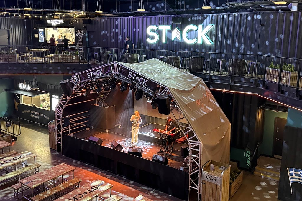 Rainy day in Lincoln: live music at Stack